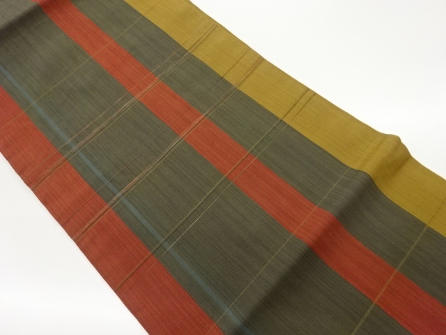 JAPANESE NAGOYA OBI / WOVEN STRIPE